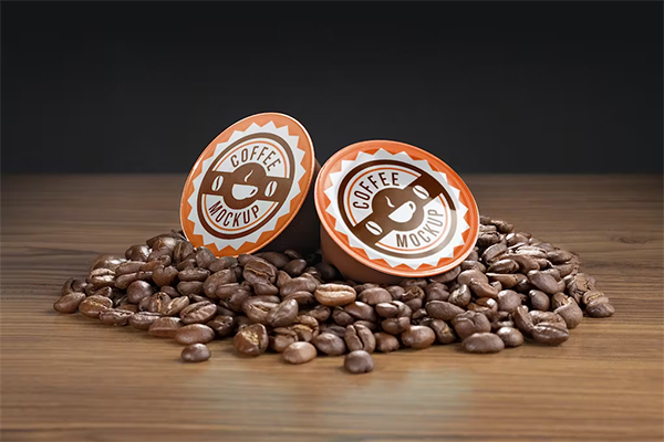 Coffee Capsule Mockup Design