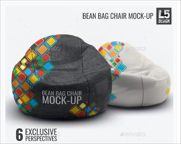 Bean Bag Chair Mock-Up