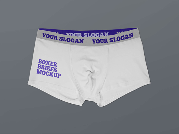 Free PSD Men’s Boxer Briefs Mockup Set