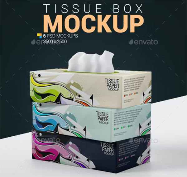 Tissue Box Mockups