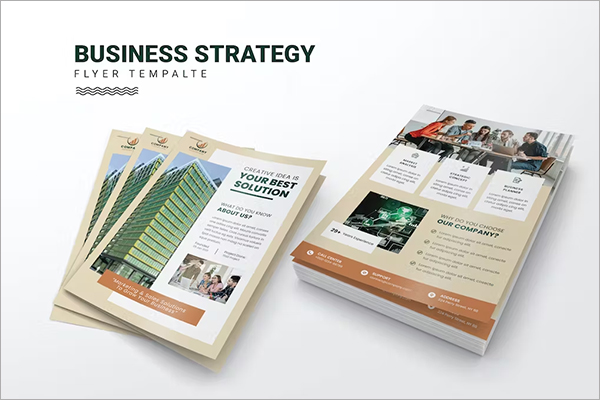Business Solution Flyers Print Template