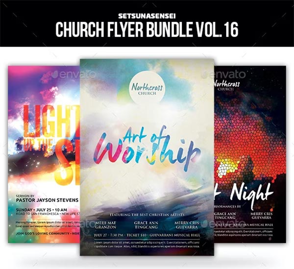 Silent Church Flyer Bundle
