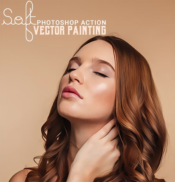 Soft Vector Painting Photoshop Action Soft Vector Painting Photoshop Action
