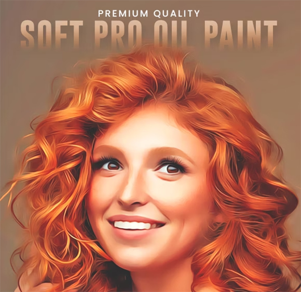 Soft Pro Oil Soft Paint Photoshop Action Soft Pro Oil Soft Paint Photoshop Action