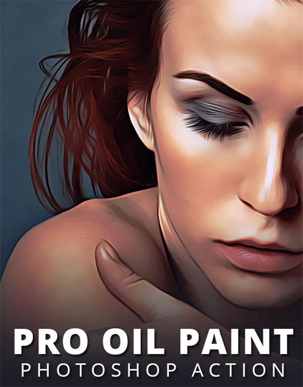 Pro Oil Paint Photoshop Actions