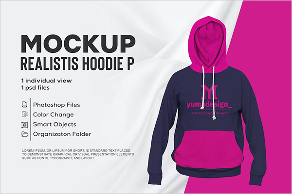 Hoodie Mockup Graphic Templates