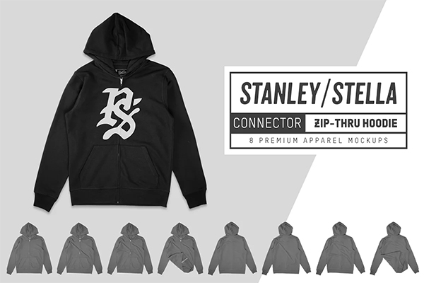Stanley & Stella Connector Zip Hoodie