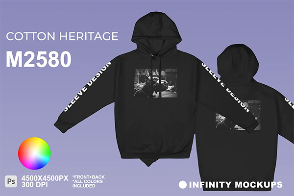 Ladies Cotton Heritage Mockup 