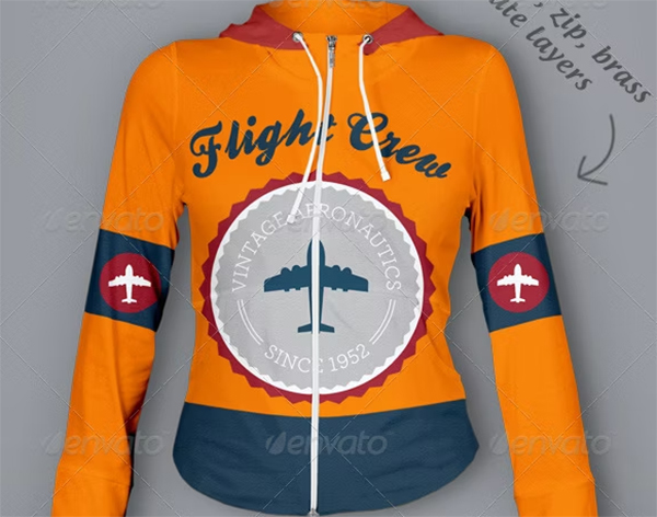 Ladies Version Hoodie Mock-Up