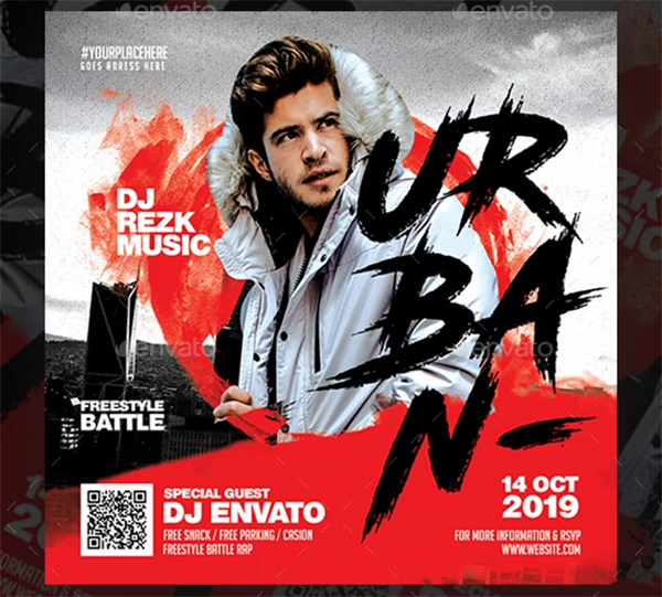 Urban Flyer PSD Templates