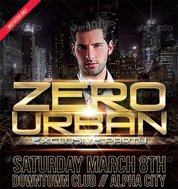 Zero Urban Flyer Template