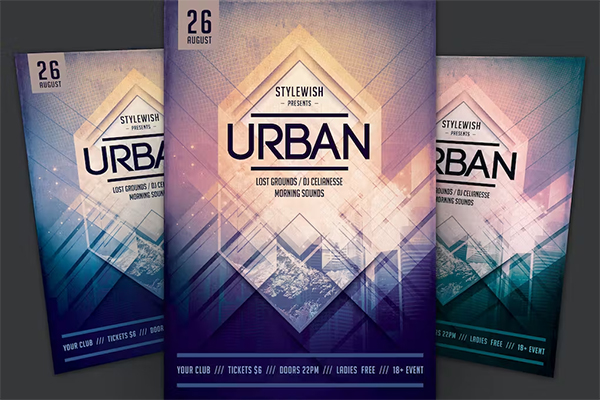 Urban Flyer Print Templates