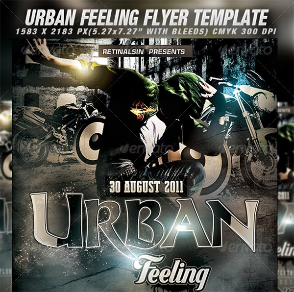 Grunge Urban Flyer Template