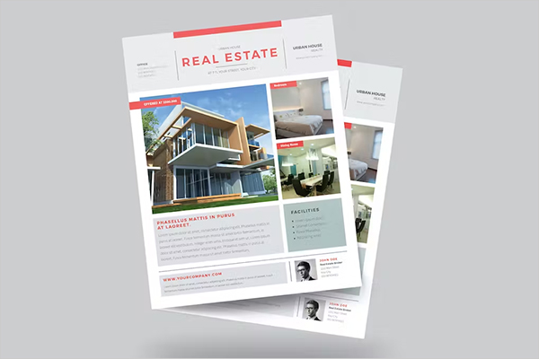 Urban Real Estate Flyer Graphic Templates