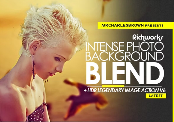 Intense Photo Background Blend
