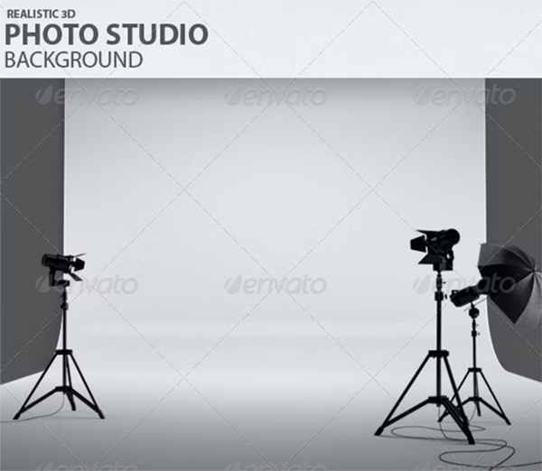 Photo Studio Background Design