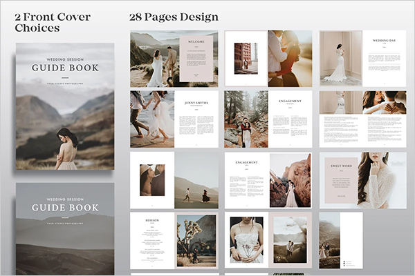 Wedding Magazine Template