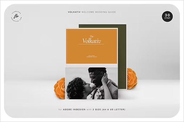 Volkativ Welcome Wedding Guide Template