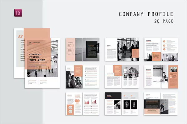 Welcome Company  Magazine Template