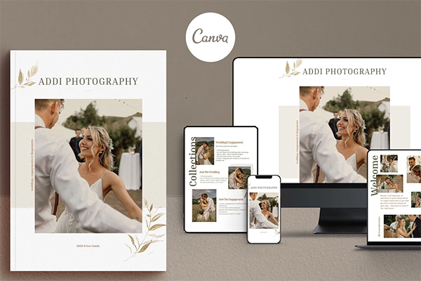 Canva Wedding Client Guide Magazine