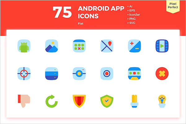 Android App Icons Design