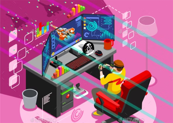 Android Video Game Vector Icons