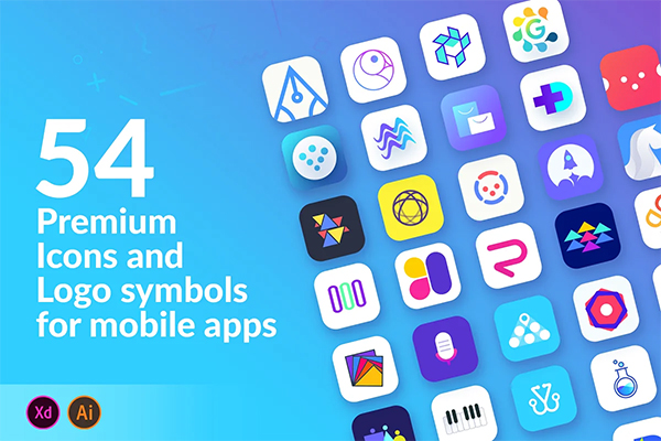 App Icons & Logo Symbols Pack Template