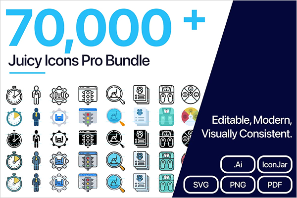Android  Juicy Icons Pro Bundle