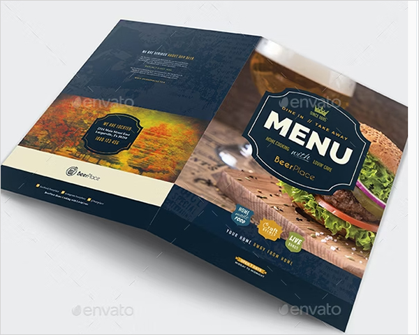 Pub Menu Templates