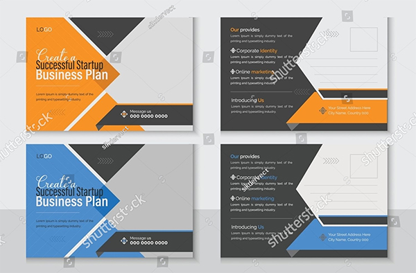 Creative Modern Corporate Postcard Template