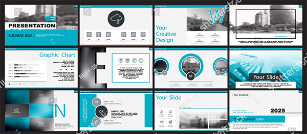 Presentation Templates Vector Template