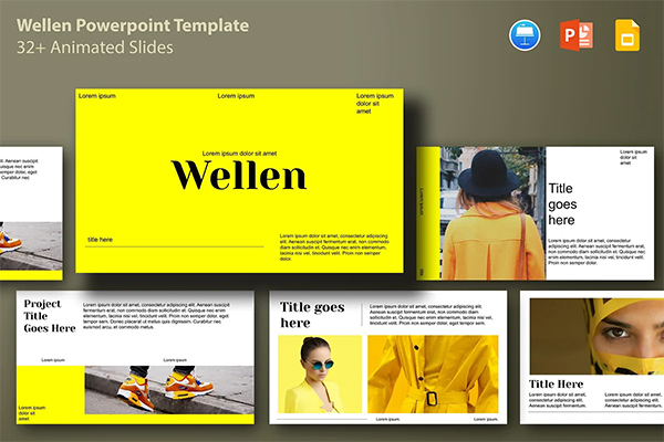 Wellen PowerPoint Template