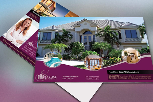 Real Estate Eddm Postcard Template