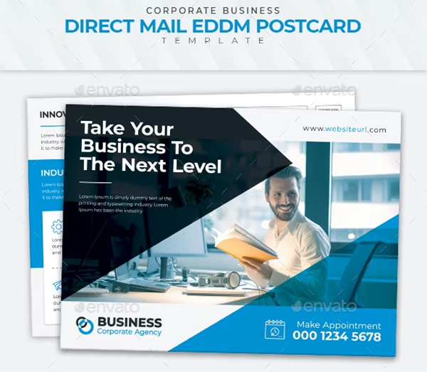 Corporate Business Direct Mail Template