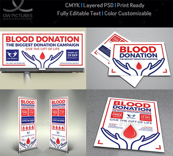 Blood Donation Advertising Bundle