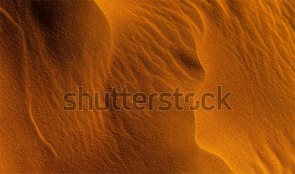 Orange Sand Texture Template