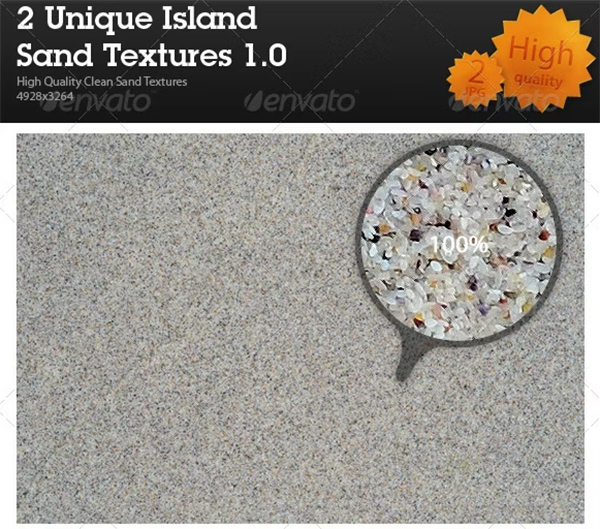 Island Sand Textures Template