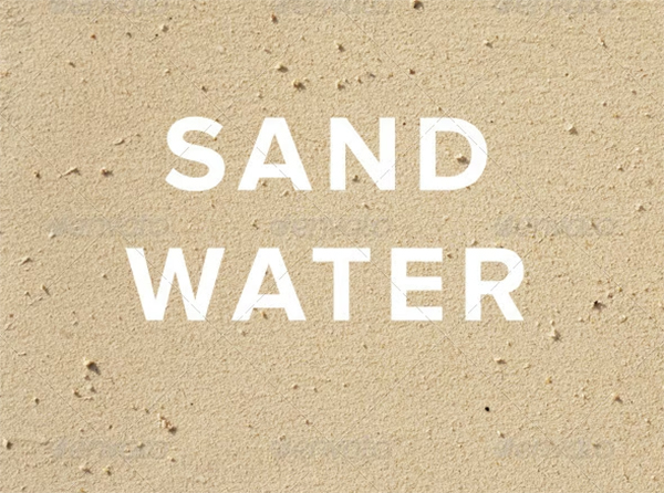 Sand Water Textures Template