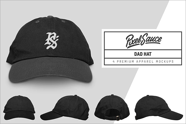 Dad Hat Mockups Design