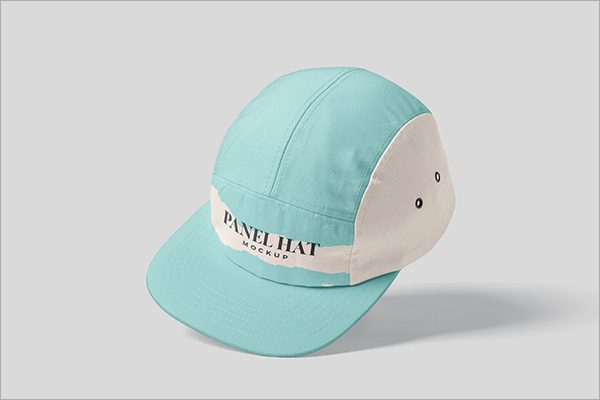 Panel Hat Mockups Template