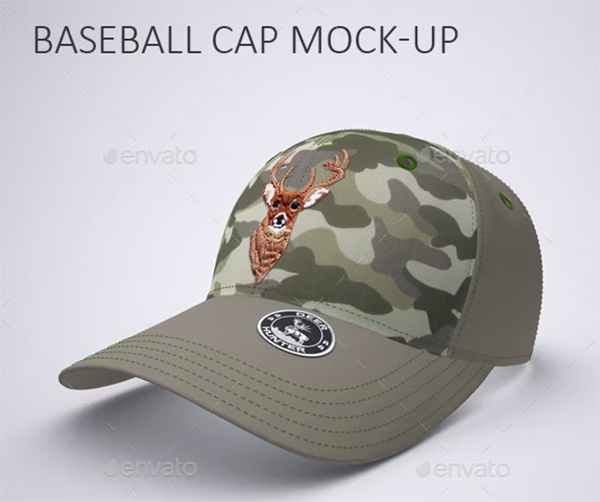 Baseball Cap or Trucker Hat Mock-Up