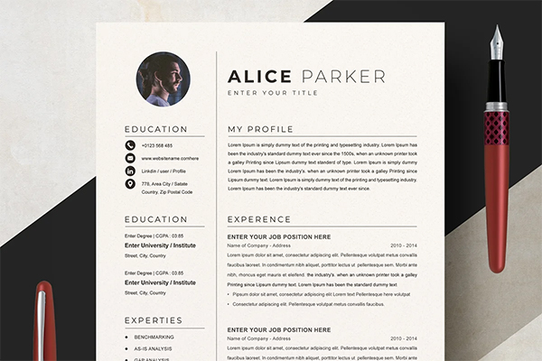 Resume & CV Template Resume & CV Template
