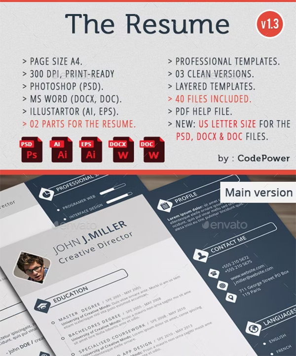 The Resume Template The Resume Template