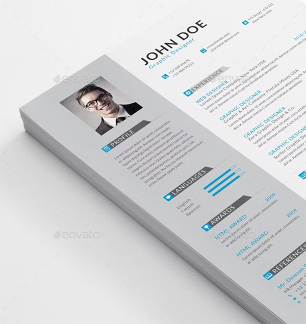 Resume CV Design Template