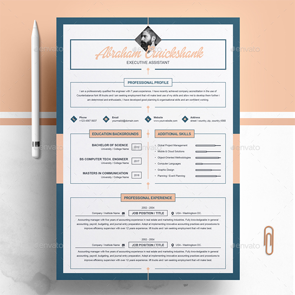 Creative Resume CV Templates