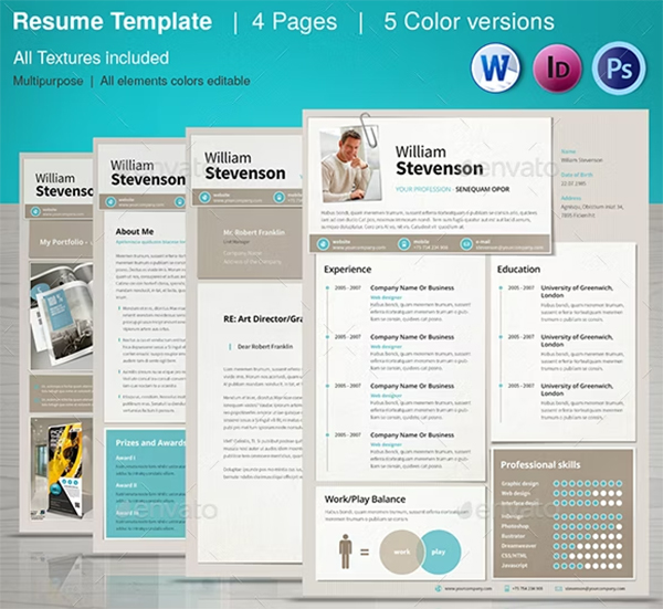 Resume CV Presenttion Template