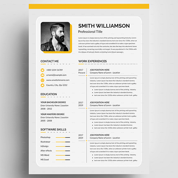 Creative Resume CV Template
