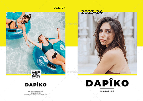 Magazine Fashion InDesign Template