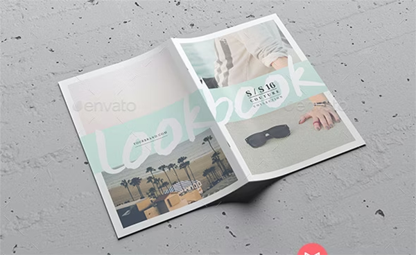Lookbook Fashion Magazine Catalogue Template