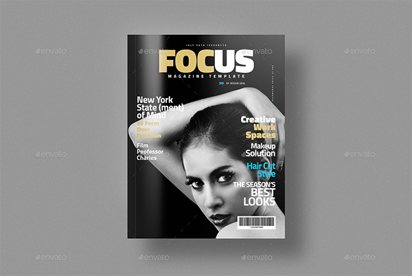 Creative Design Fashion Magazine Template